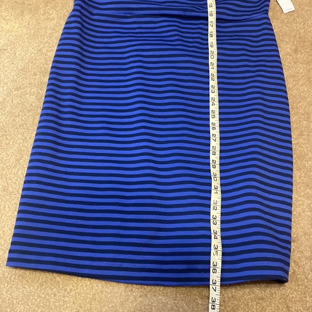 NWT Old Navy Blue & Black Striped Dress - Picture 5 of 8